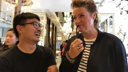 Runze Yu en Margiet