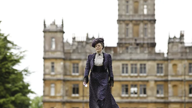 Maggie Smith in Downton Abbey