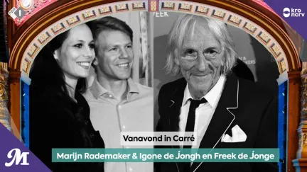 Marijn Rademaker & Igone de Jongh en Freek de Jonge