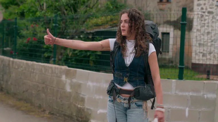 Joosje liftend in Onderweg naar liefde