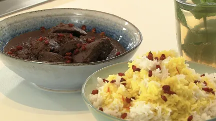fesenjan binnenstebuiten recept