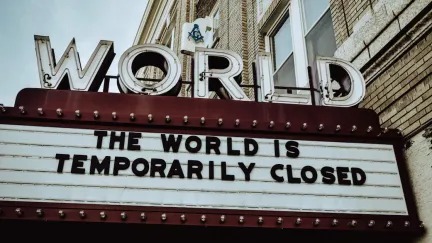 The world is temporarily closed