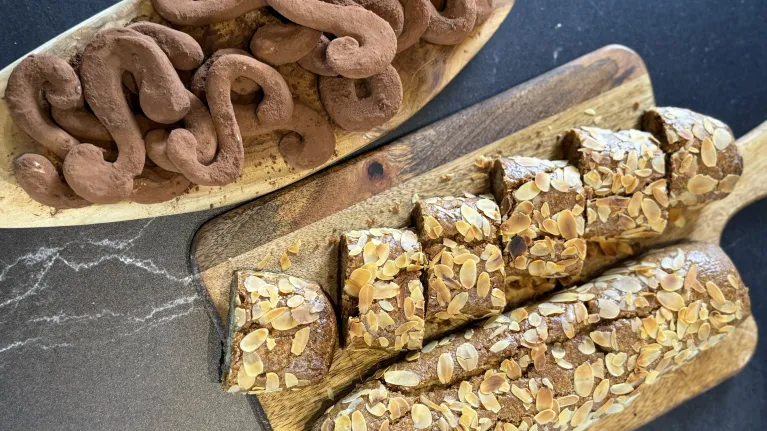 Speculaasstaven en truffels