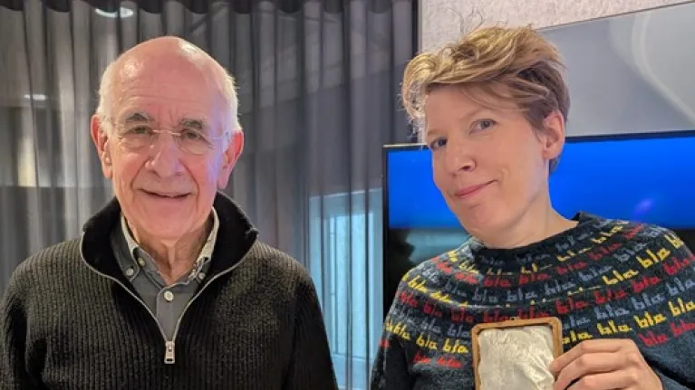 Pauline Cornelisse en Frits Spits - taalstaatmeester-2025 
