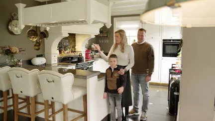 Kersthuis met eigen kroeg