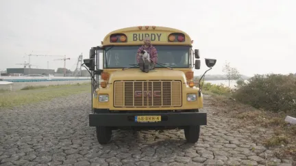 Wonen in een oude schoolbus
