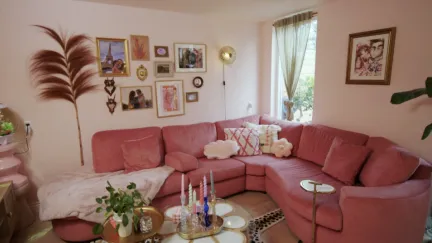 Roze huis Leidschendam