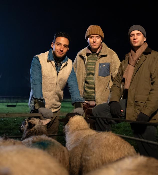 De kerststal van Nederland KRO-NCRV - Martijn, Samir en Rein (C) Ilse Paulussen