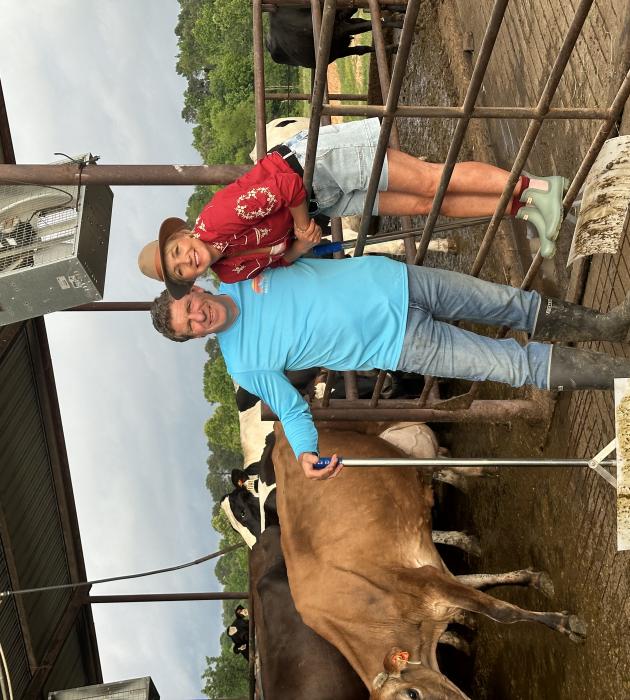 Onze boerderij internationaal - Yvon en Olke