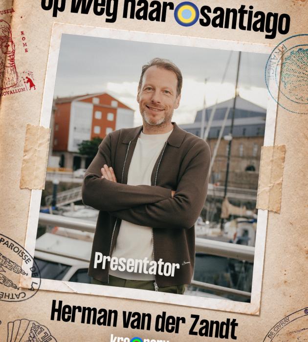 Herman van der Zandt - Op weg naar Santiago