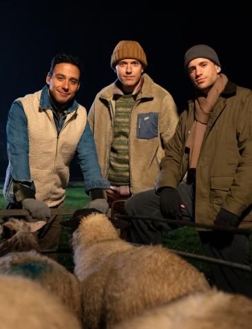 De herders in De kerststal van Nederland