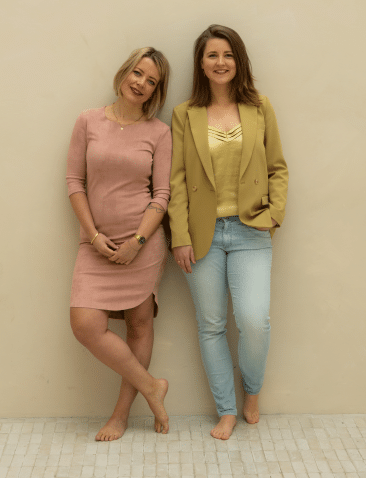 Marieke Foppen en Marieke van Lierop zijn widowchicks 