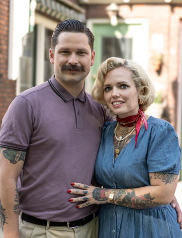 Simon en Lisa Bal uit Een huis vol