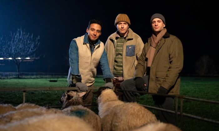De kerststal van Nederland KRO-NCRV - Martijn, Samir en Rein (C) Ilse Paulussen