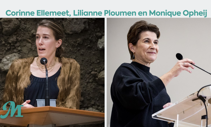Corinne Ellemeet, Lilianne Ploumen en Monique Opheij over een bijzondere mijlpaal