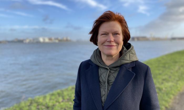 Petrus in het land viert Kerst op zee