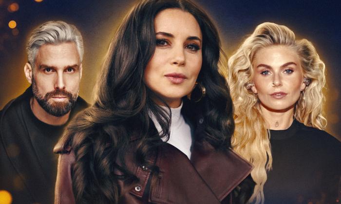 Roxeanne Hazes, Nick Schilder, Jim Bakkum, Diggy Dex en Zoë Livay in eerste editie van Nationale lic