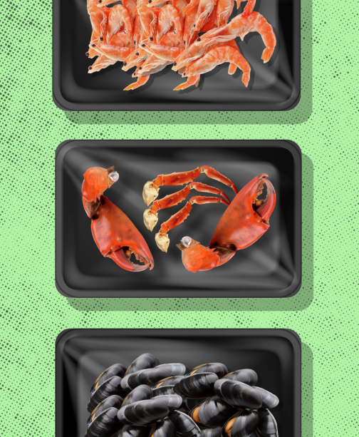 KVW Supermarktgids - Schaal- en schelpdieren - Staand