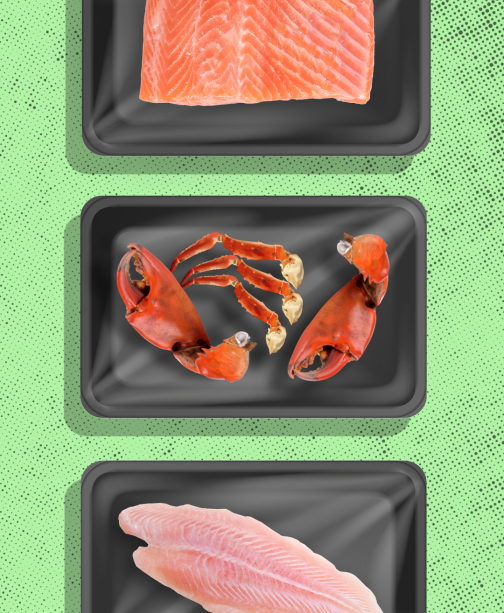 KVW Supermarktgids - Vis algemeen - staand