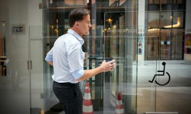 Rutte loopt