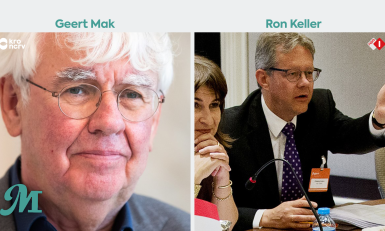 Geert Mak en Ron Keller