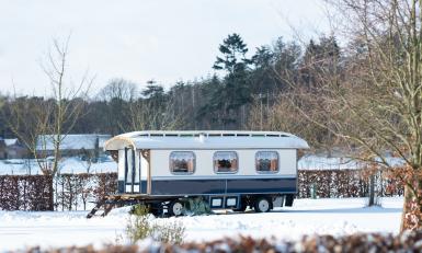 Woonwagen. Foto: Marjon Lukje