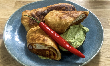 Chimichanga: gefrituurde burrito