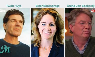 Twan Huys, Ester Barendregt, Arend Jan Boekestijn