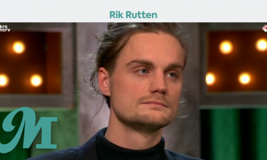 Politiek journalist van NRC, Rik Rutten