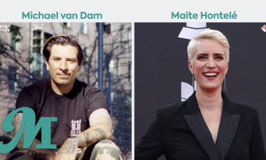 Michael van Dam en Maite Hontelé