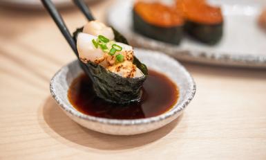 sojasaus wasabi sushi