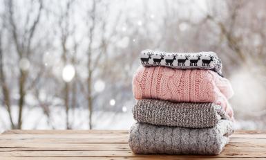 kleding wassen hack sneeuw binnenstebuiten