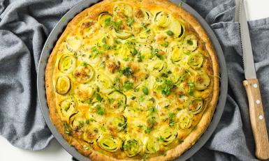 prei recepten quiche kerstmenu