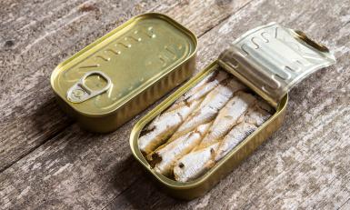 Sardines in blik - Keuringsdienst van waarde
