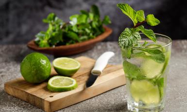 een huis vol alcoholvrij mojito recept