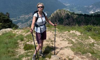 Anita Witzier op vakantie