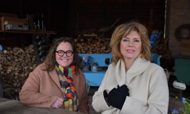 Annemiek Schrijver en Anjet van Linge