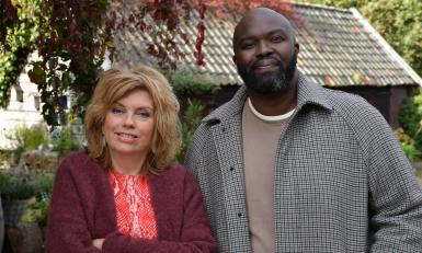 Annemiek Schrijver en Onias Landveld