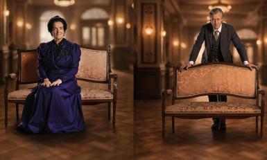 daan schuurmans en malou gorter in grand hotel aan zee