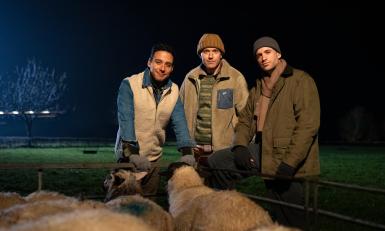 De herders in De kerststal van Nederland