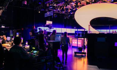 De studio van De slimste mens