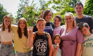 Familie Wildeman uit Een huis vol 