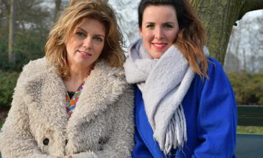 Annemiek Schrijver en Marjon Moed