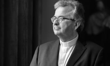 Portret van Harrie Smeets. Paus Franciscus heeft hem benoemd tot de 24ste bisschop van Roermond. ANP RAMON MANGOLD
