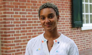 Lachende vrouw