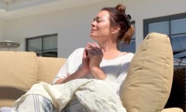 Kim-Lian gaat naar haar hart luisteren