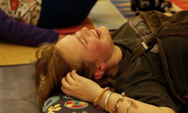 Zin in morgen - Lachmeditatie