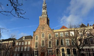 Lodewijkkerk Leiden - winter