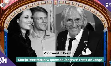 Marijn Rademaker & Igone de Jongh en Freek de Jonge