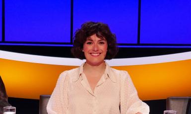 Kandidaat Nandi van Beurden in De slimste mens 